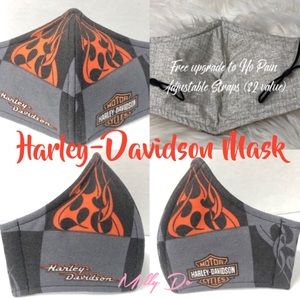 Adult Unisex Harley-Davidson Face Mask